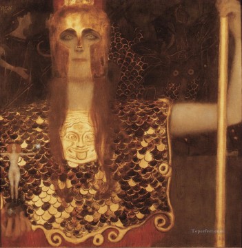  Klimt Canvas - Minerva or Pallas Athena Gustav Klimt